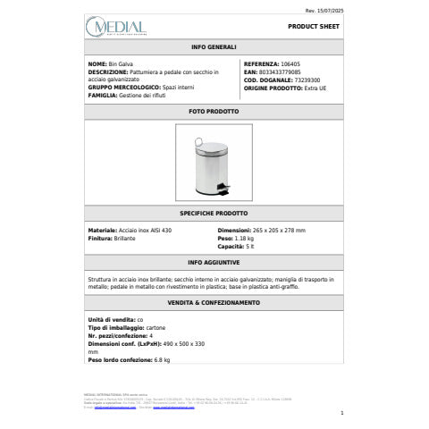 medial-pattumiera-pedale-bin-galva-secchio-acciaio-galvanizzato-205x278mm-5l-106405