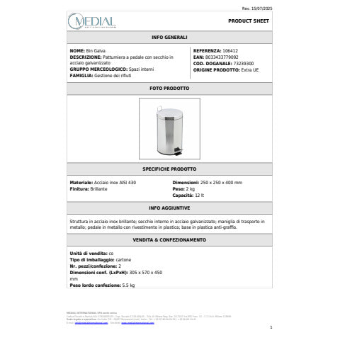 medial-pattumiera-pedale-bin-galva-secchio-acciaio-galvanizzato-250x400mm-12l-106412