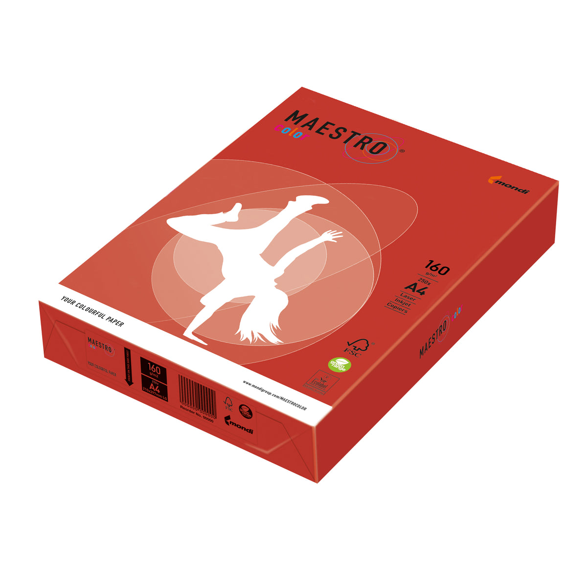 mondi-carta-maestro-color-a4-210x297mm-160gr-250fg-rosso-forte-co44