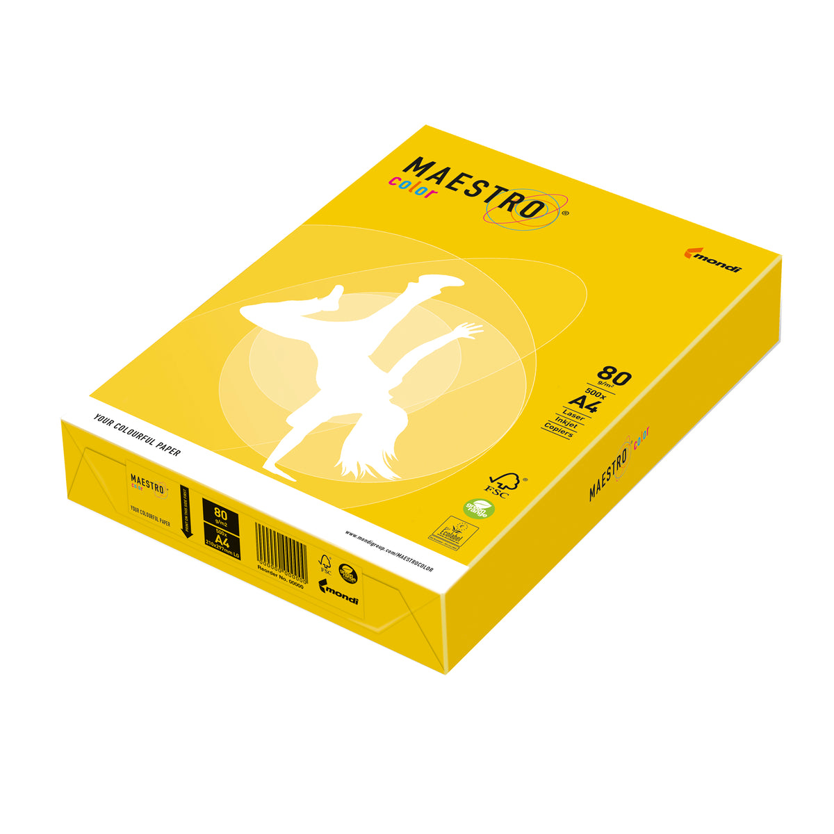mondi-carta-maestro-color-a4-210x297mm-80gr-500fg-giallo-forte-ig50