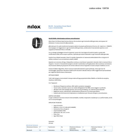 nilox-braccialetto-fitness-screenless-monitoraggio-salute-ip68-doppio-cinturino-nero-grigio-