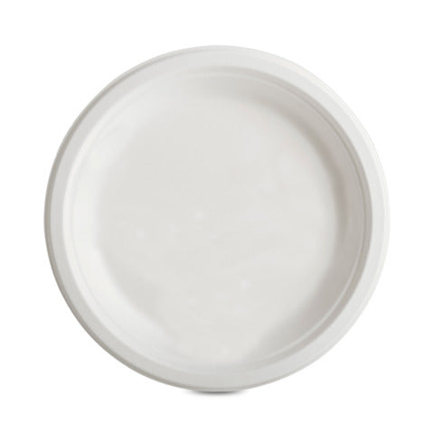 oasis-green-piatto-piano-rotondo-canna-zucchero-bianco-conf-50-pz-diametro-26-cm-oas-016ca