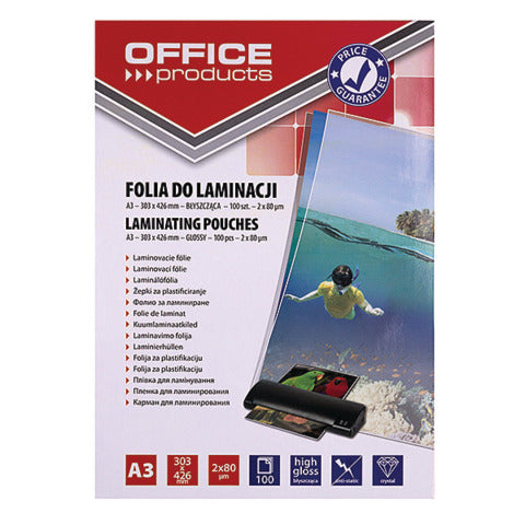 office-products-pouches-plastificatrici-2x80-m-finitura-lucida-a3-conf-100-pezzi-20325615-90