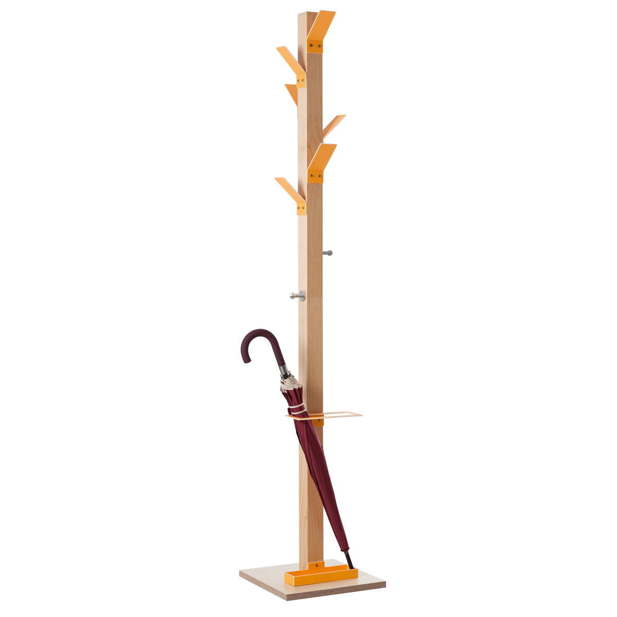 paperflow-appendiabiti-6-posti-legno-arancio-easycloth