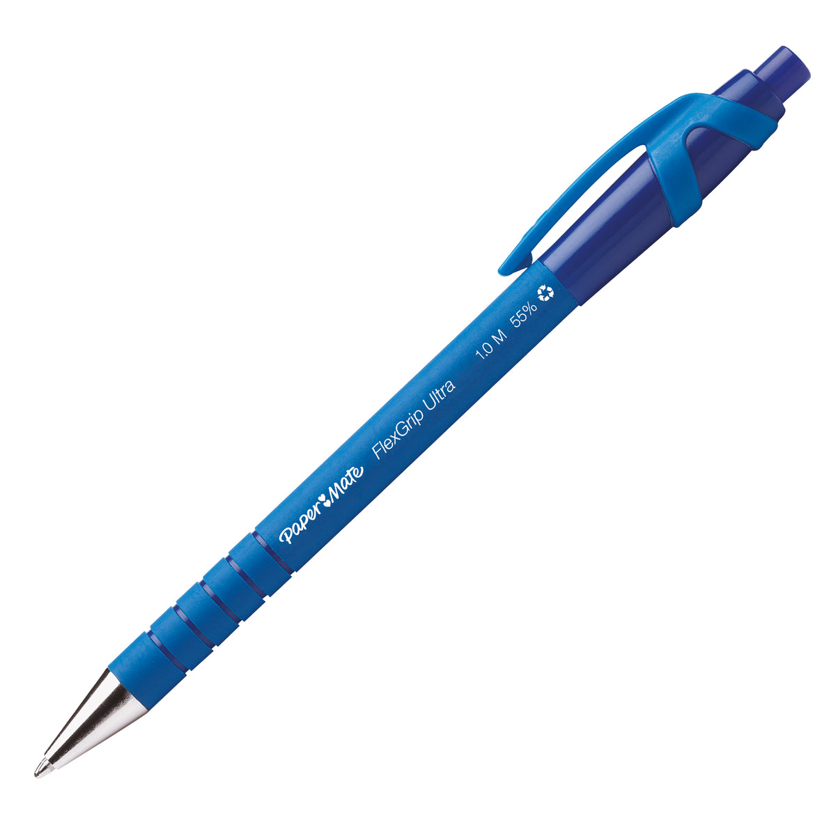 papermate-special-pack-30-6-penna-sfera-scatto-flexgrip-ultra-1-0-blu