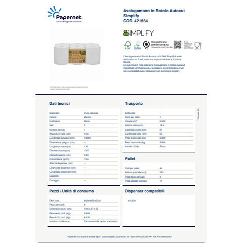 papernet-asciugamani-rotolo-autocut-simplify-2-veli-bianco-130-m-conf-6-pz-421584