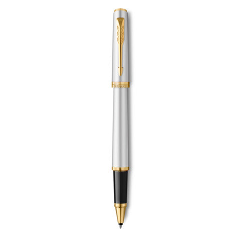 parker-penna-roller-meridian-cromata-finiture-oro-punta-fine-inchiostro-nero-confezione-regalo-chrome-gt