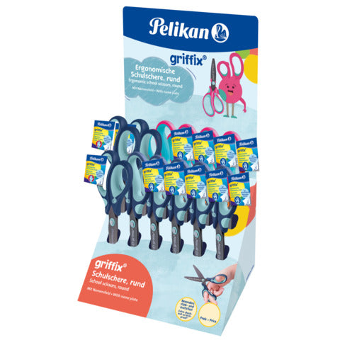 pelikan-espositore-12-forbici-griffix-destrimani-mancini-assortite-605397