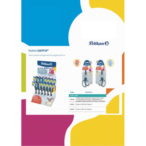 pelikan-espositore-12-forbici-griffix-destrimani-mancini-assortite-605397
