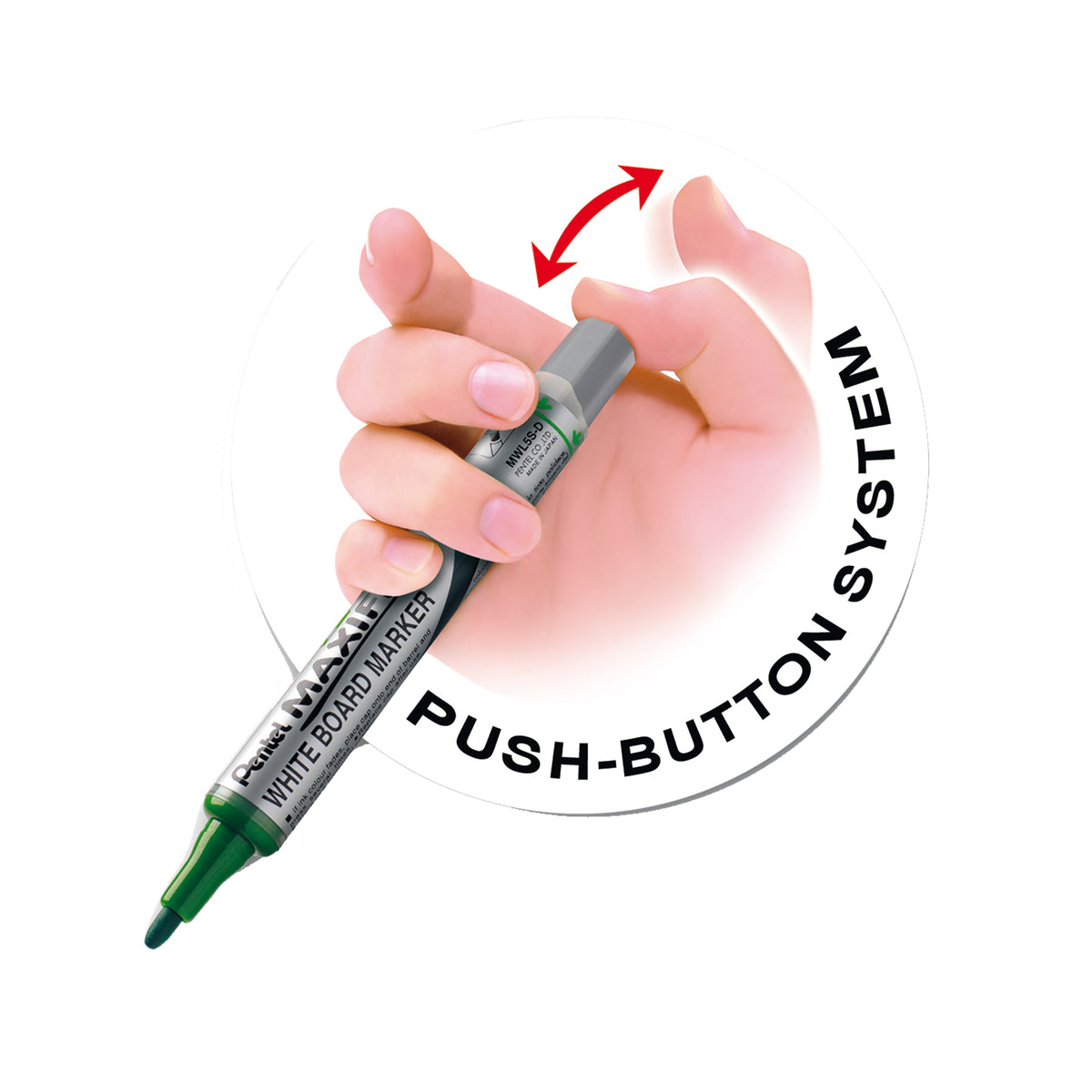 pentel-marcatore-lavagne-punta-conica-4mm-nero-maxiflo