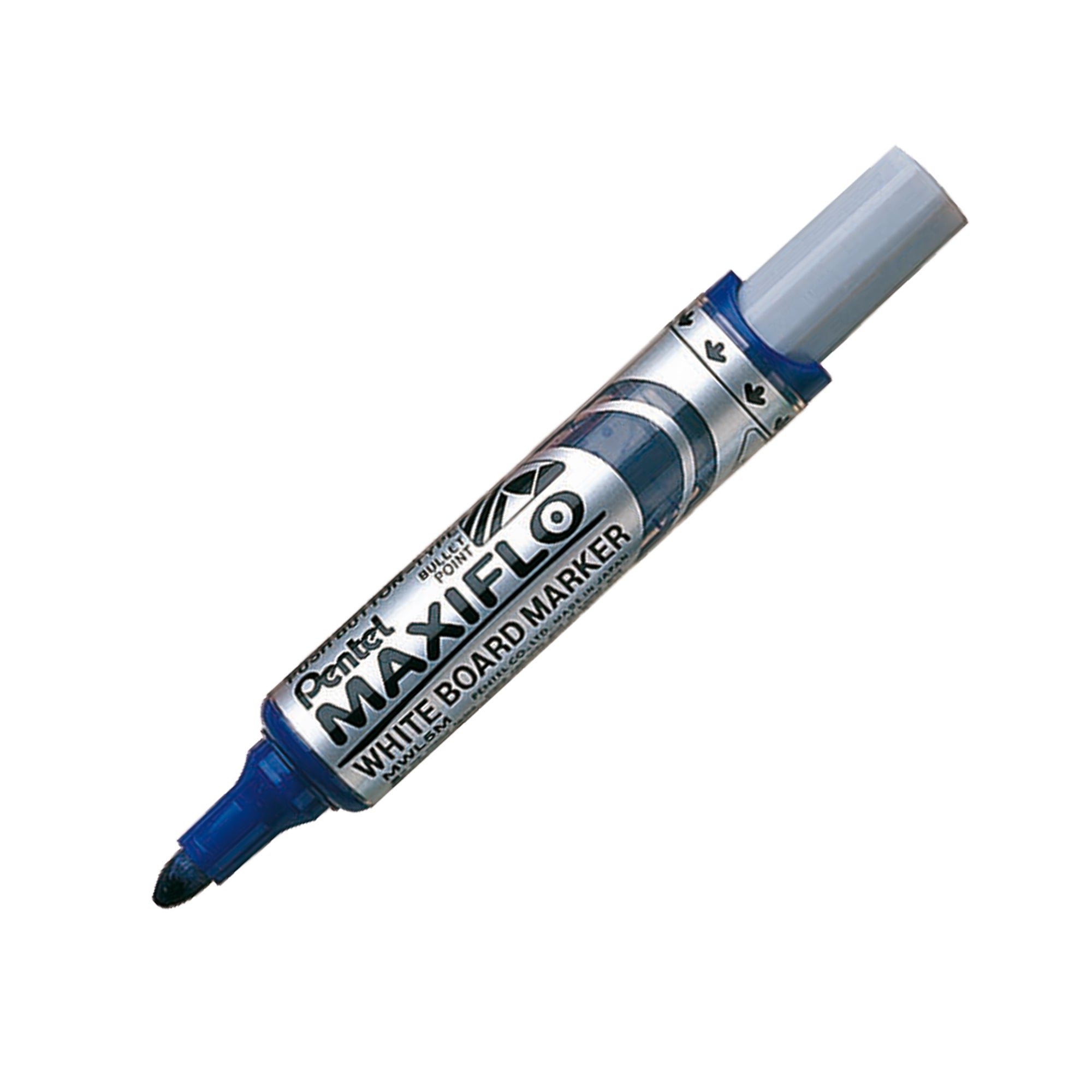 pentel-set-4-marcatori-maxiflo-mwl5m-6mm-assort-cancellino