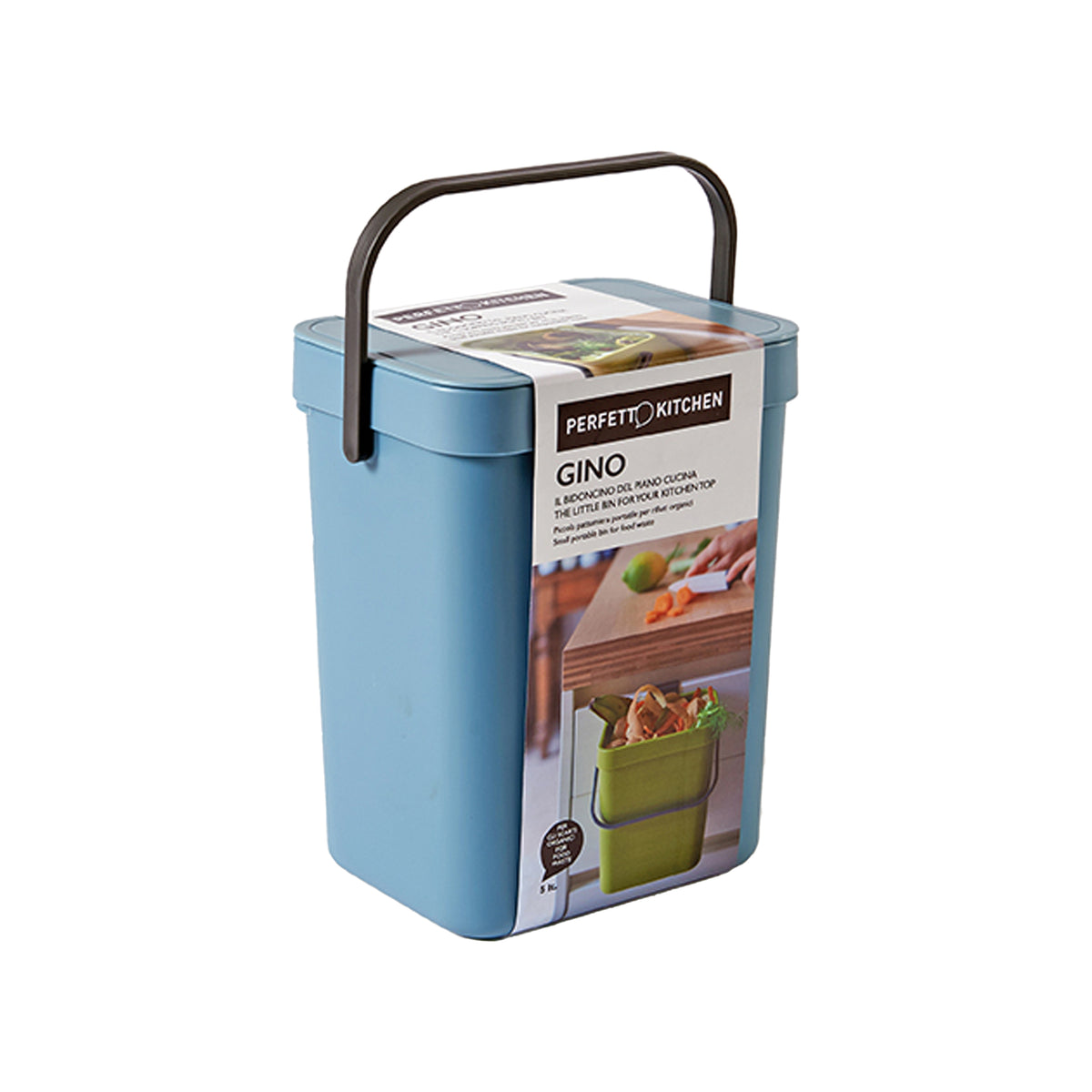 perfetto-pattumiera-gino-rifiuti-organici-azzurro-5-lt
