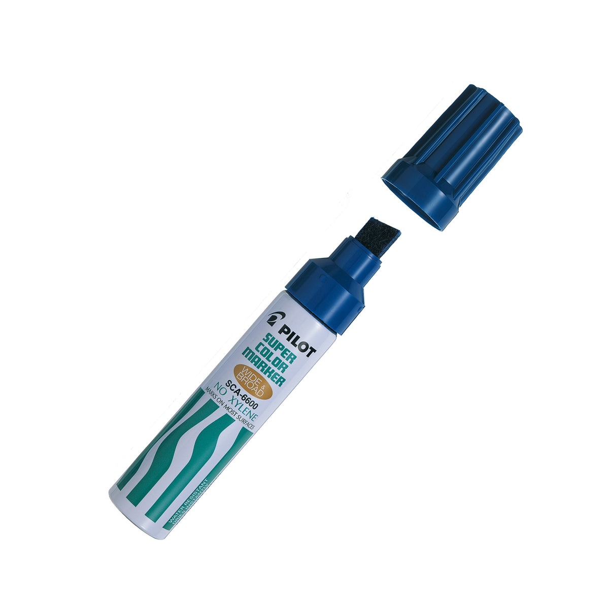 pilot-marcatore-super-color-permanent-6600-punta-maxi-blu