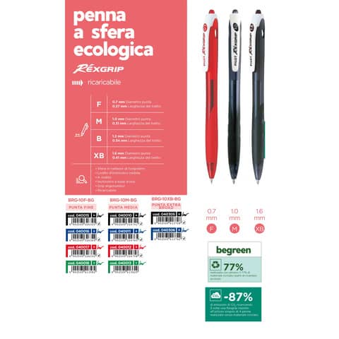 pilot-penna-sfera-ecologica-rexgrip-begreen-1-mm-tratto-m-nero-040010
