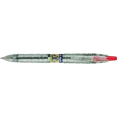 pilot-penna-sfera-scatto-ecoball-b2p-ricaricabile-punta-1-mm-inchiostro-base-dolio-rosso-040178