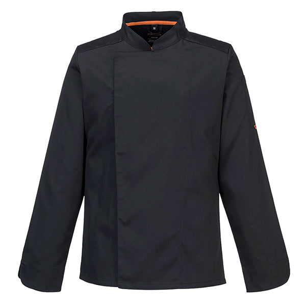 portwest-giacca-cuoco-meshair-pro-manica-lunga-tg-m-nero