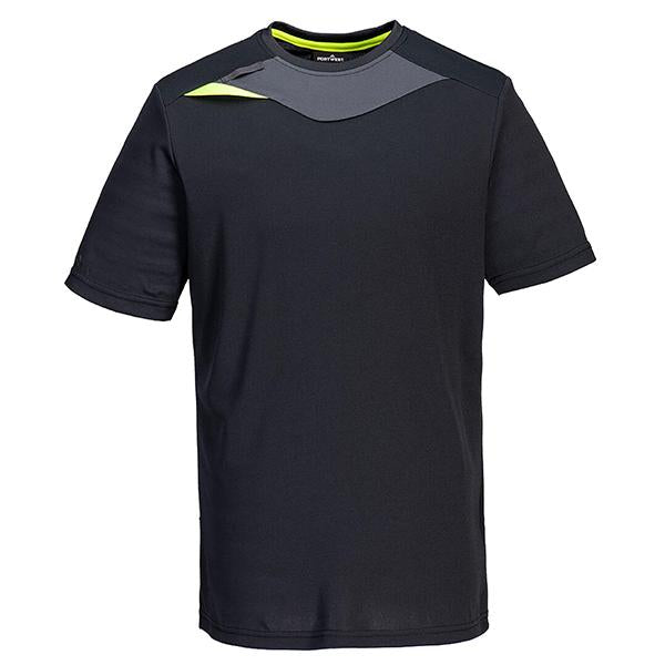 portwest-t-shirt-maniche-corte-dx4-antibatterica-tg-m-nero