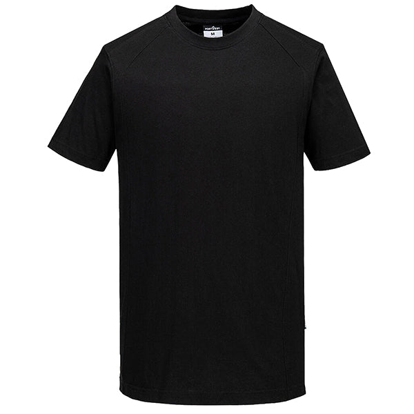portwest-t-shirt-maniche-corte-eco-tg-l-nero