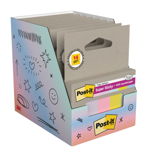 post-it-super-sticky-segnapagina-post-it-super-sticky-carta-riciclata-15x50-mm-colori-assortiti-conf-5-index-70-ff