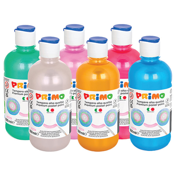 primo-box-6-tempera-colori-perlati-500ml-colori-assortiti