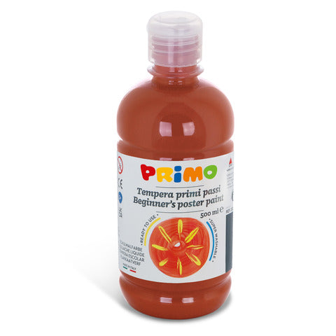 primo-tempera-brillante-bottiglia-pet-primi-passi-500-ml-terra-siena-bruciata-202br500730
