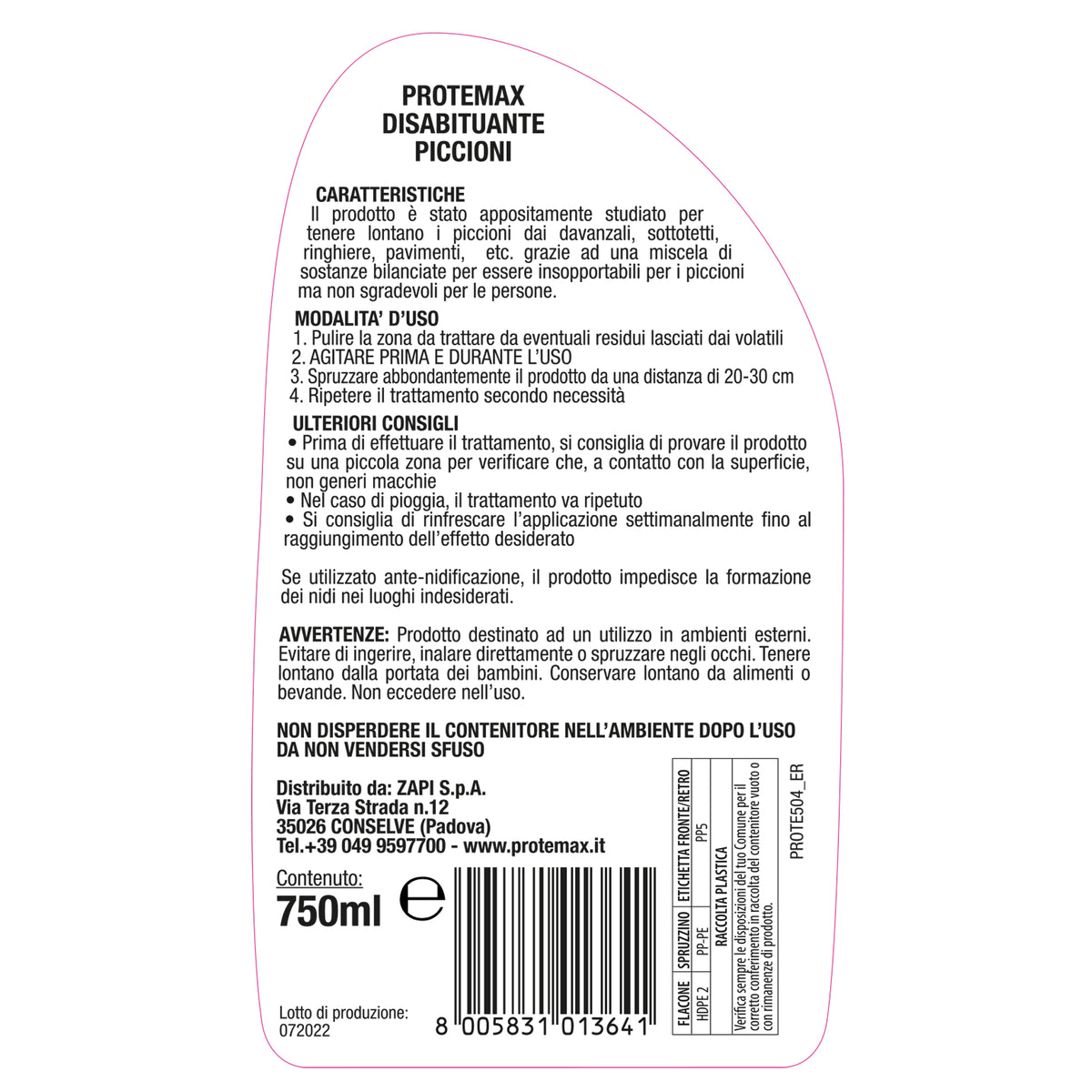protemax-disabituante-volatili-750ml
