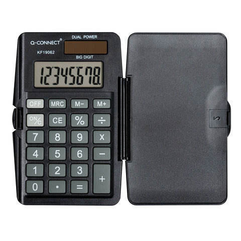 q-connect-calcolatrice-tascabile-doppia-alimentazione-abs-8-cifre-custodia-kf19062