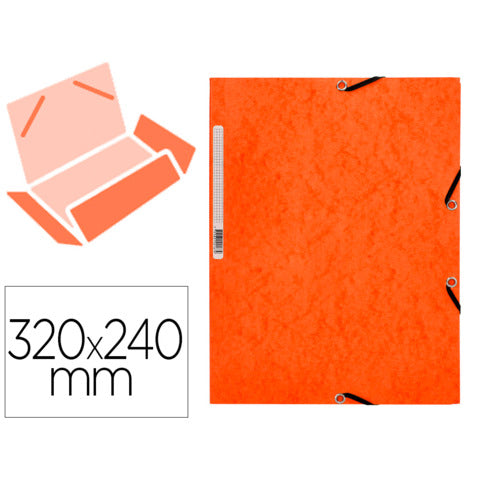 q-connect-cartellina-3-lembi-elastico-24-3x32-cm-cartoncino-manilla-375-g-mq-arancio-kf02170