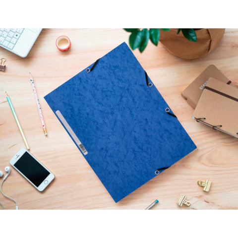q-connect-cartellina-3-lembi-elastico-24-3x32-cm-cartoncino-manilla-375-g-mq-blu-kf02167