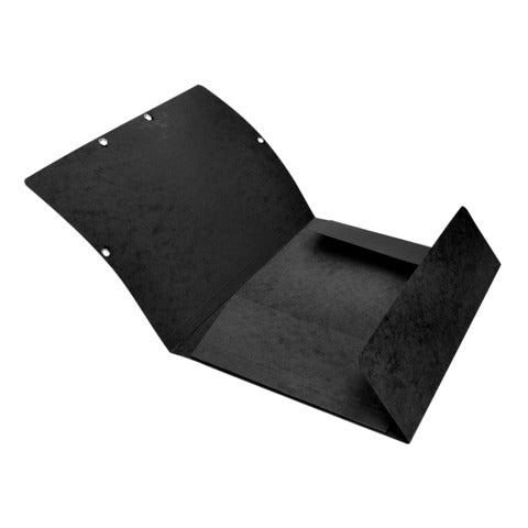 q-connect-cartellina-3-lembi-elastico-24-3x32-cm-cartoncino-manilla-375-g-mq-grigio-kf02169