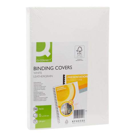 q-connect-copertina-rilegatura-a4-250-g-mq-bianco-goffrato-conf-100-pezzi-kf00502