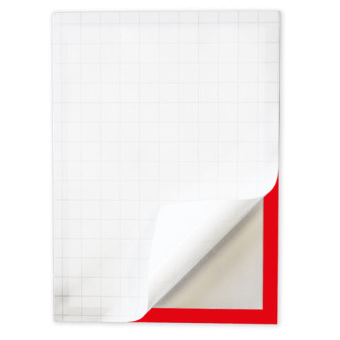 q-connect-cornici-magnetiche-a4-pp-retro-autoadesivo-rosso-conf-2-pz-kf22374