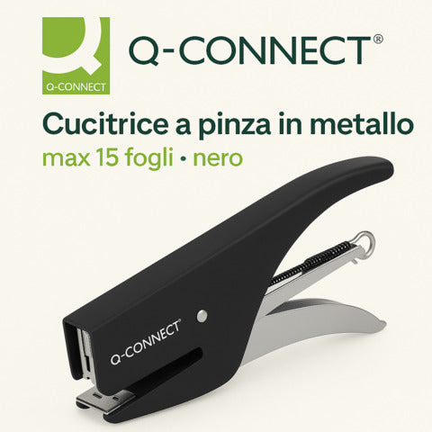 q-connect-cucitrice-pinza-metallo-max-15-fogli-nero-kf14381