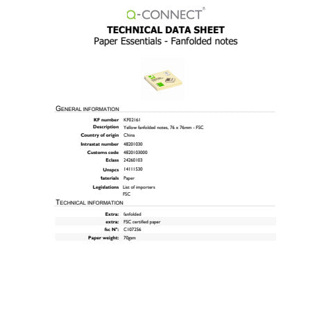 q-connect-foglietti-riposizionabili-fisarmonica-z-quick-notes-70-g-mq-giallo-76x76-mm-12-bloc-100-ff-kf02161fsc