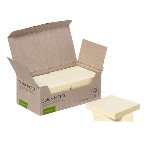 q-connect-foglietti-riposizionabili-riciclati-gialli-conf-12-blocchetti-100-fogli-76x76-mm-kf17321