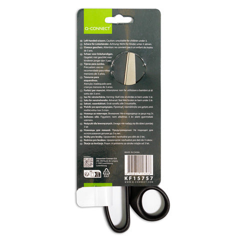 q-connect-forbici-mancini-nero-21-cm-e-kf15757-ia