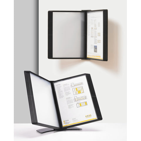 q-connect-leggio-tavolo-parete-metallo-nero-kf10687