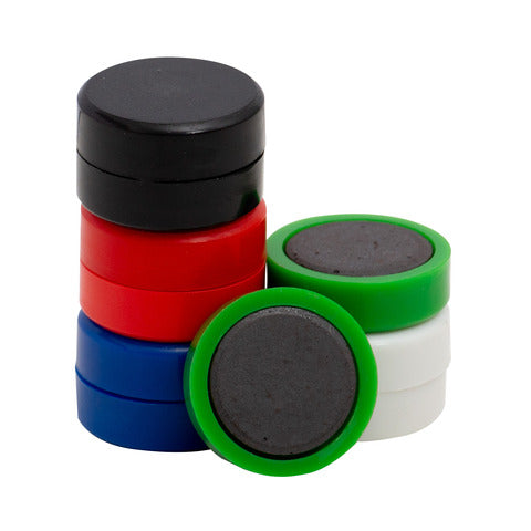 q-connect-magneti-lavagne-bianche-25-mm-nero-conf-10-pz-kf02638