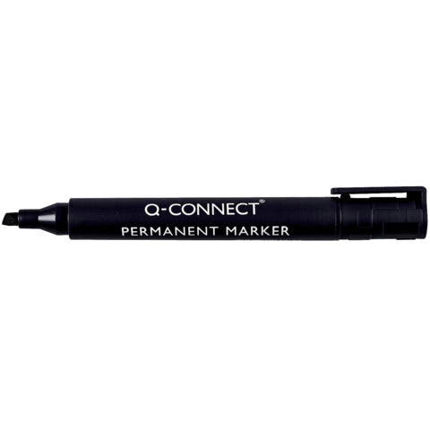 q-connect-marcatore-permanente-punta-scalpello-1-2-5-mm-nero-kf26042