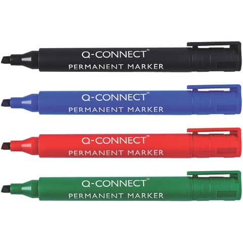 q-connect-marcatore-permanente-punta-scalpello-1-2-5-mm-verde-kf01774