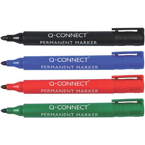 q-connect-marcatore-permanente-punta-tonda-2-3-mm-blu-kf26046