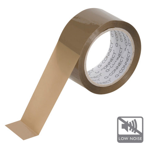 q-connect-nastro-adesivo-imballo-50-mm-x-66-m-avana-svolgimento-silenzioso-conf-6-pezzi-kf04381