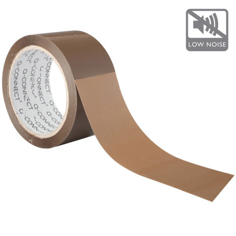 q-connect-nastro-adesivo-imballo-50-mm-x-66-m-avana-svolgimento-silenzioso-conf-6-pezzi-kf04381