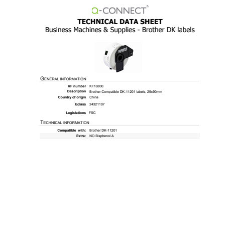 q-connect-nastro-compatibile-brother-dk-11201-indirizzi-carta-bianca-29x90-mm-rotolo-400-et-kf18800