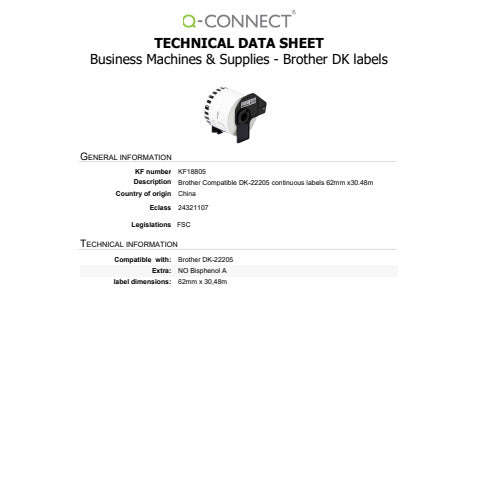 q-connect-nastro-compatibile-brother-dk-22205-carta-bianca-continua-62-mm-x-30-48-m-kf18805