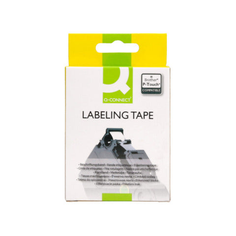 q-connect-nastro-compatibile-brother-tze-131-12-mm-x-8-m-nero-trasparente-kf18864