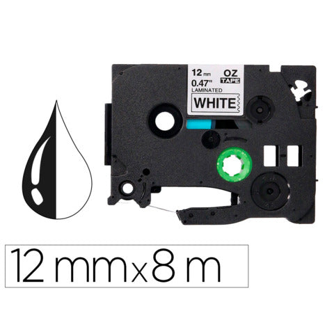 q-connect-nastro-compatibile-brother-tze-231-12-mm-x-8-m-nero-bianco-kf18797