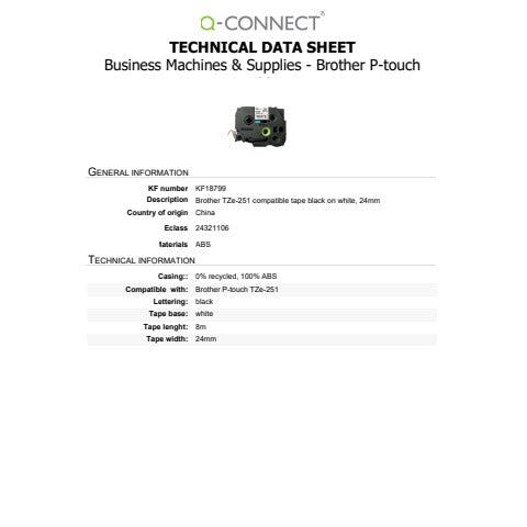 q-connect-nastro-compatibile-brother-tze-251-24-mm-x-8-m-nero-bianco-kf18799