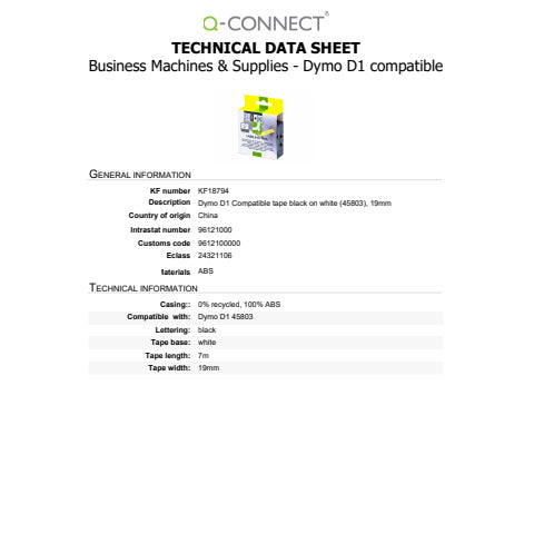 q-connect-nastro-compatibile-dymo-d1-etichettatrici-dymo-label-manager-nero-bianco-19-mm-x-7-m-kf18794