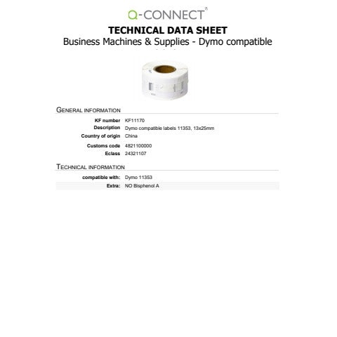 q-connect-nastro-compatibile-etichettatrici-dymo-labelwriter-13x25-mm-rotolo-1000-etichette-kf11170